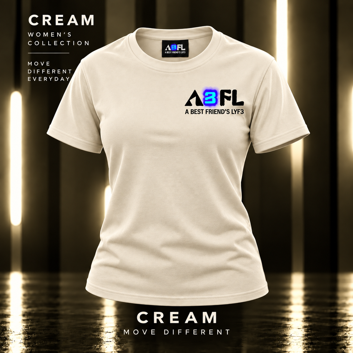Cream Performance Shirt