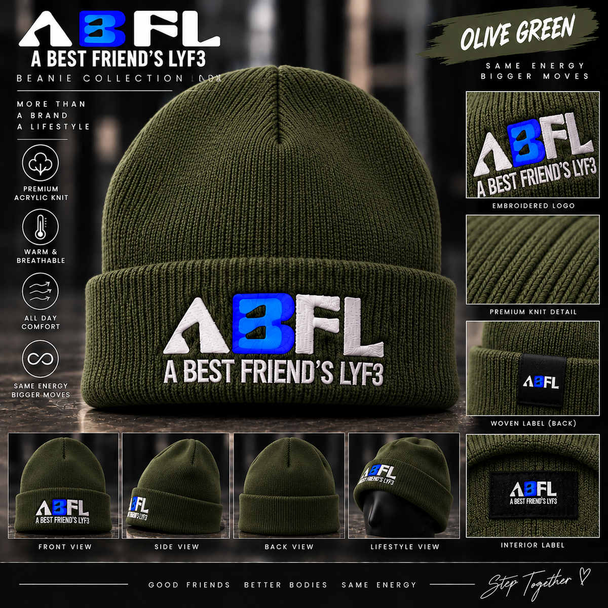 Olive Green Beanie