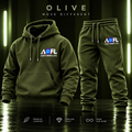 ABFL Olive Green Men Jogger Set