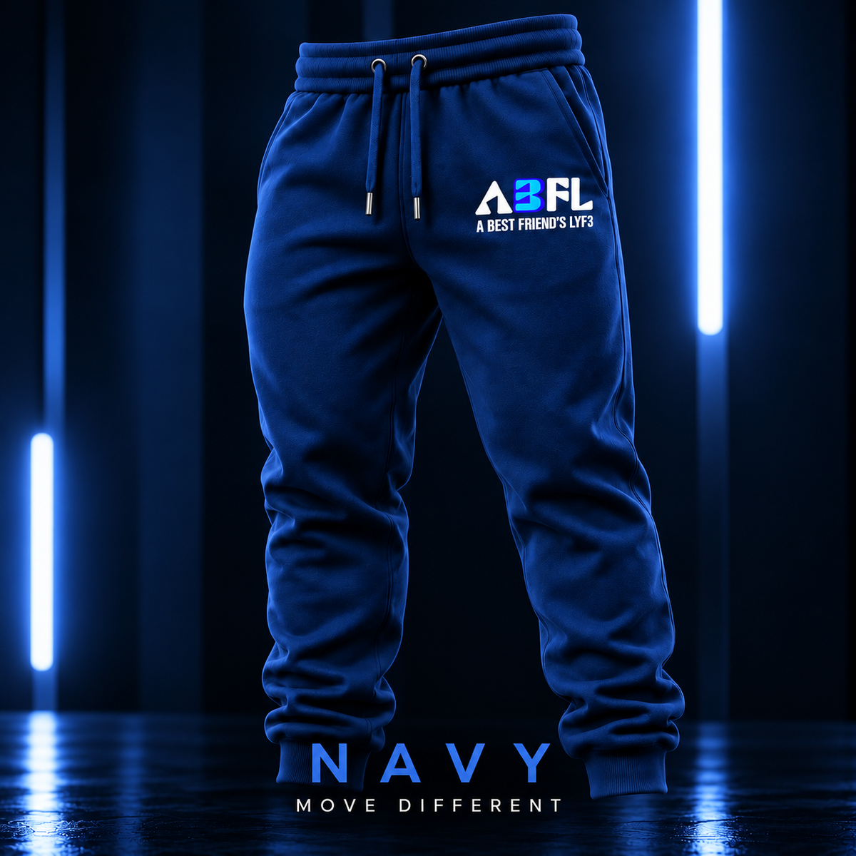 ABFL Men Navy Joggers