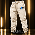 ABFL Men Cream Joggers