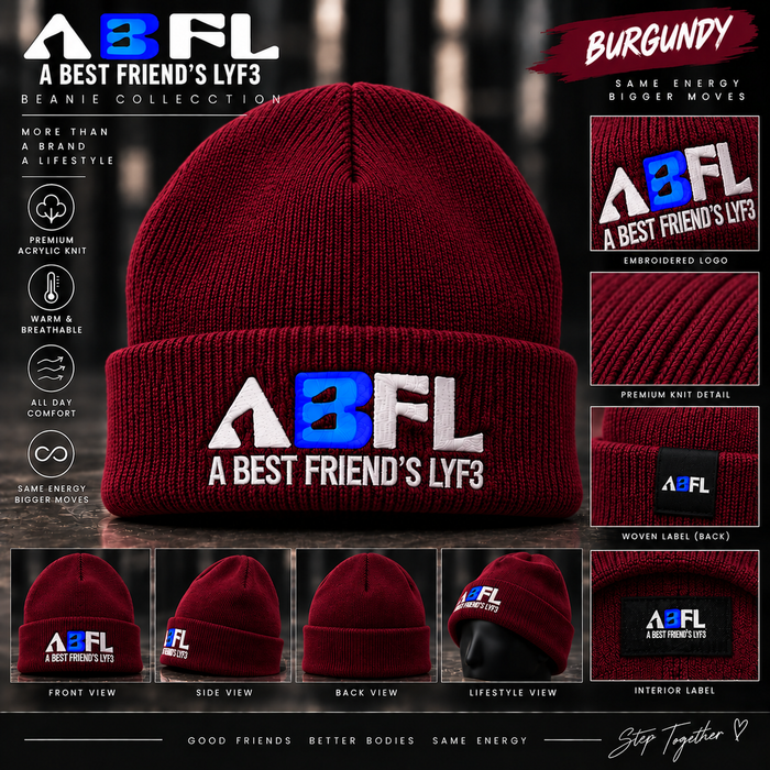 ABFL Burgundy Beanie