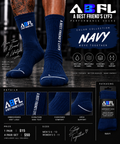 ABFL Navy Performance Socks