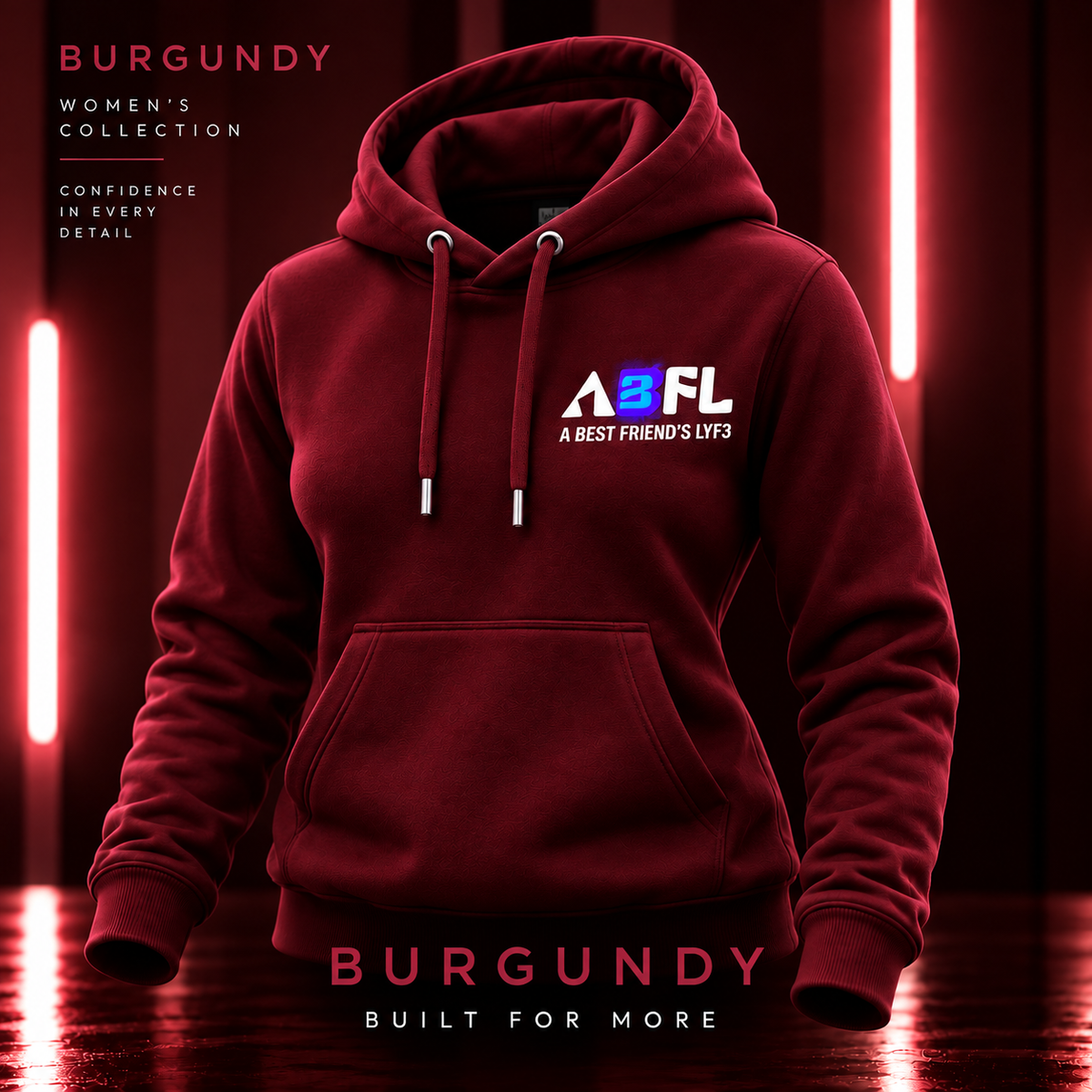 Burgundy Hoodie