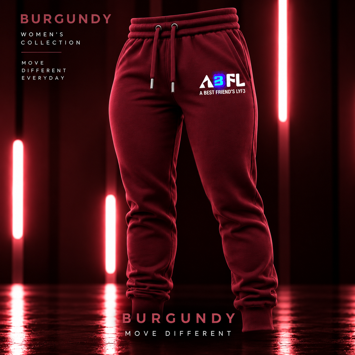 Burgundy Sweats