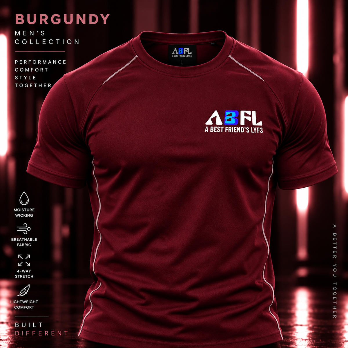 Burgundy Performance Shirt