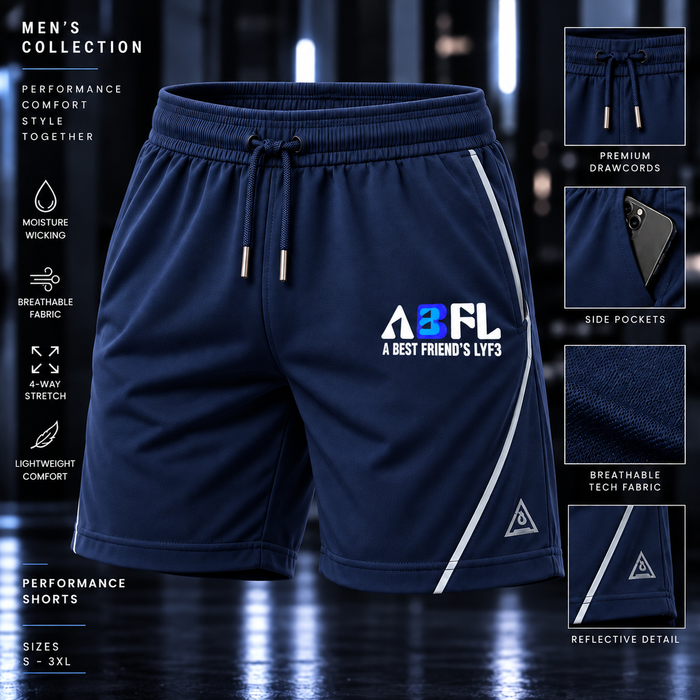 Blue Performance Shorts