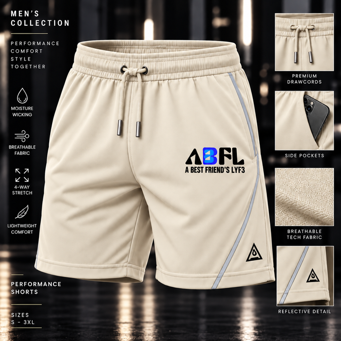 Cream Performance Shorts