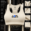 Racerback Cream Sports Bra
