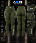 Olive Green Tech Workout Pants