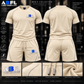 Men Cream Workout Set